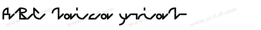 ABC laica yrial字体转换